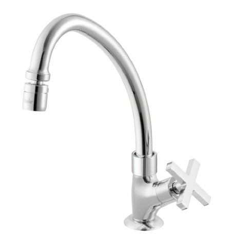 Torneira cozinha bica móvel bancada 1173 C 28 BJ AA – Ômega Meber