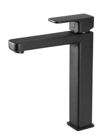 Monocomando de lavatório bancada 2879 52 – Preto Matte – Axiom Slim Meber