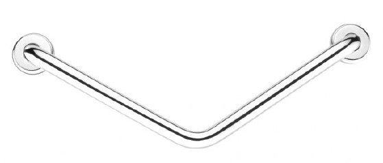 Barra de apoio angular 61×3,2cm 2080 C – Meber