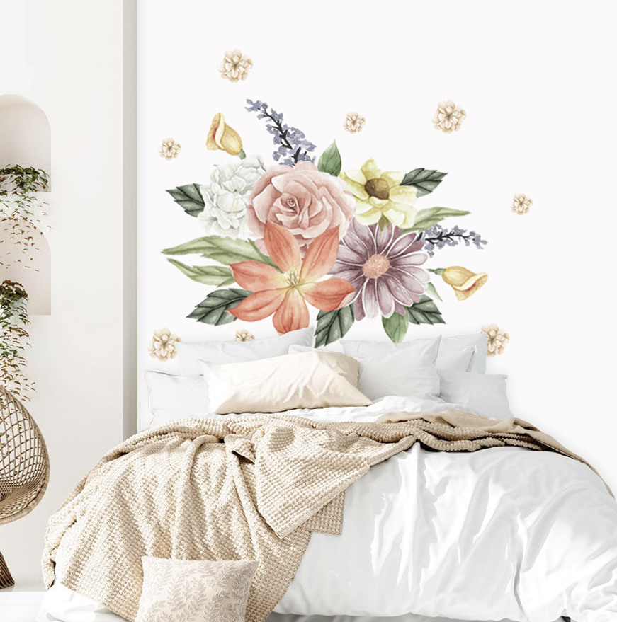 Adesivo de Parede Buquê Marta – Murais Gaia