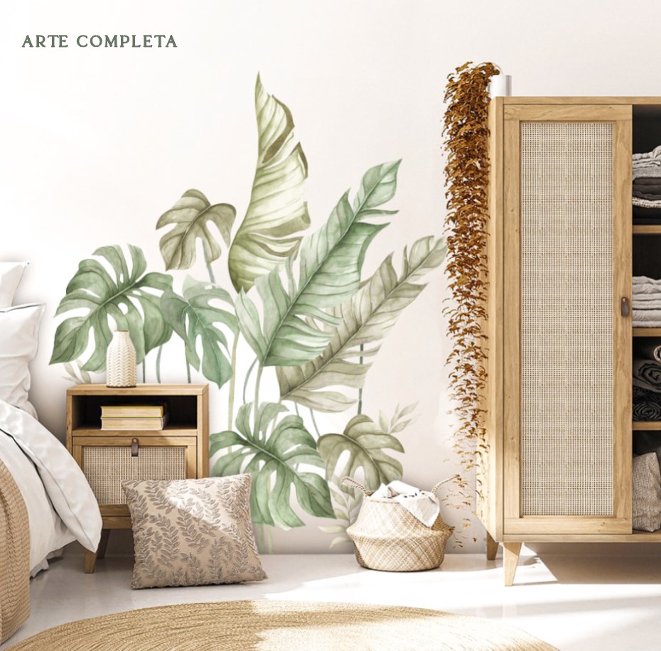 Adesivo de Parede Jardim Verde – Murais Gaia